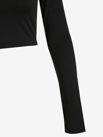 Tie Backless Perforated Sports Tee